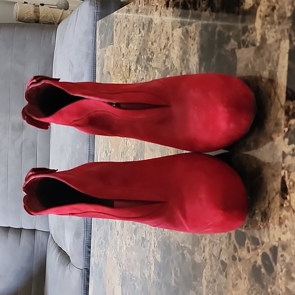 Guess Red Heel Bootie ๐ - Picture 2 of 7